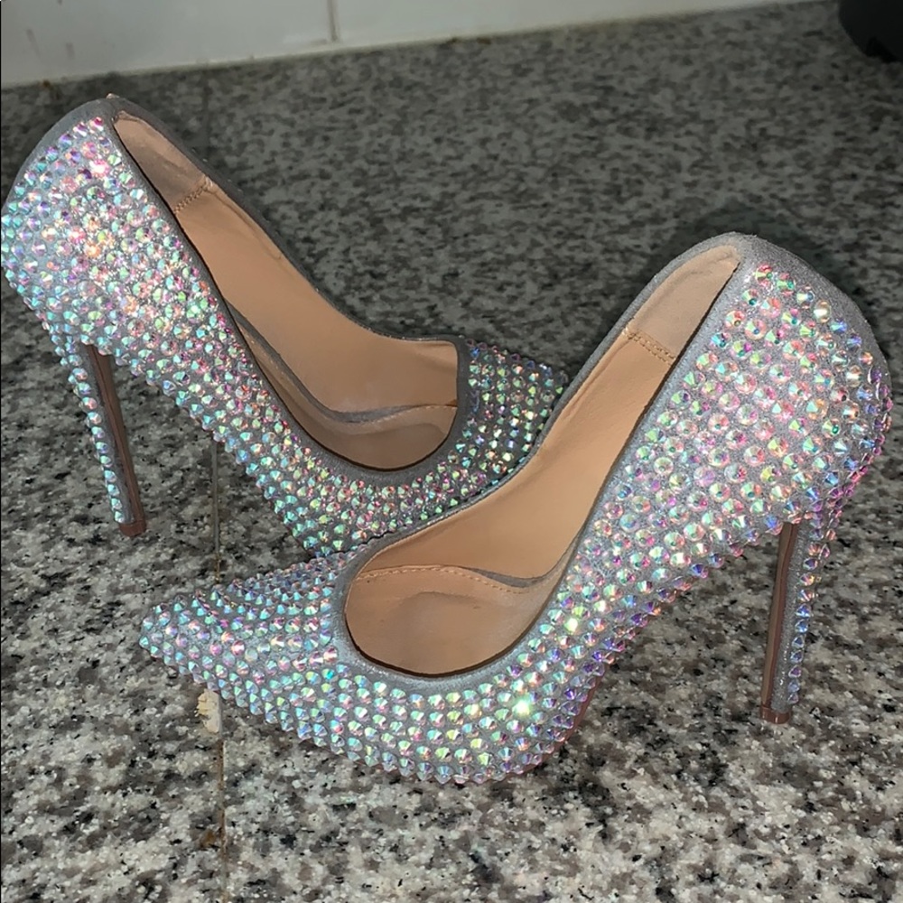 Rhinestone heels 💎